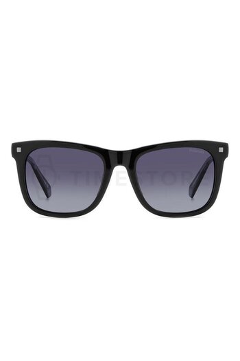 Polaroid Polarized Sunglasses Men Polaroid PLD 4167/S/X 807/WJ, Plastic, Black, 53 mm