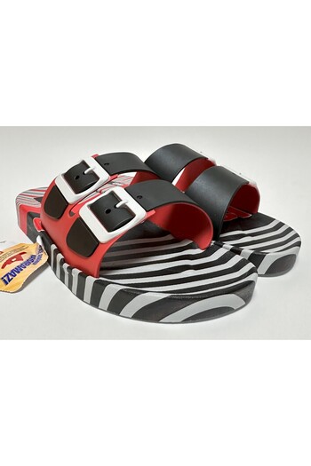 GEZER Non-Slip Anatomic Sole Double Band Without Buckle Men's Home Street Guest and Wet Floor Slippers