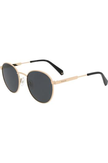 Polaroid Polarized Sunglasses Men Polaroid PLD 2053/S 2F7/M9, Metal, Gold, 51 mm