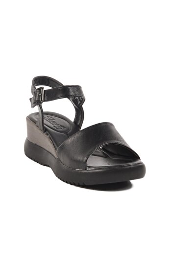 WALKWAY Black Women's Heeled Sandals T-003 Z