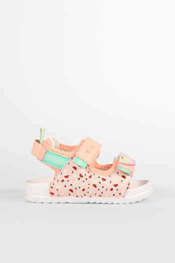 Vicco İnkagi Lightweight Baby Girl Powder Sandals
