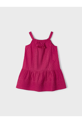 MAYORAL Girl Summer Dress 3938 Burgundy