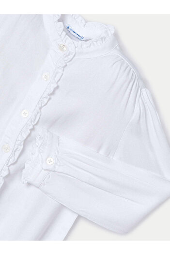 MAYORAL Girl Shirt 4105 White