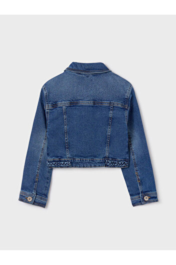 MAYORAL Jachetă denim pentru fete 6460 bleumarin