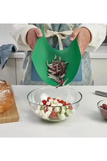 IKEA 2 Pieces Flexible Cutting Board 28 X 36 cm Ikea Set of 2 Bendable Non-Slip Cutting Board Green Color
