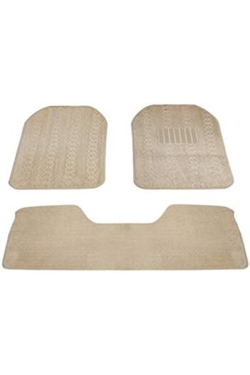 Generic 3 Pcs Brand High quality car floor mat, cotton with rubber material foot mat Foot Mat