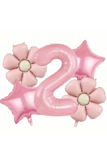 ALYA Σετ γενεθλίων PARTY 2 Age Daisy And Star