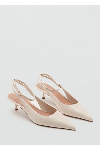 MANGO Woman Kitten Heels Pointed Shoes