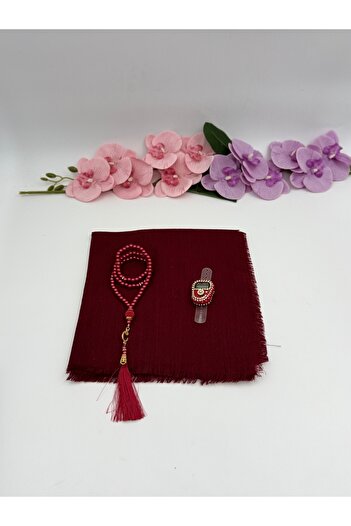 Uğurlu Hac Acetate Bag Head Cover Zikrmatik Pearl Prayer Beads Set of 10