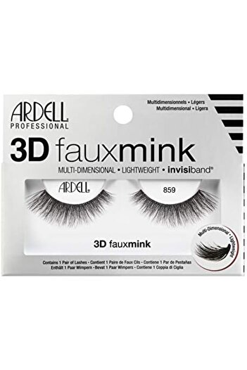 Ardell Professional 3d Fauxmink, Multidimensional, Lightweight And Invisiband - 859