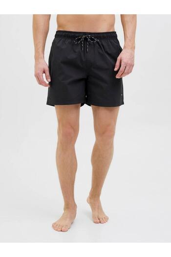 Jack & Jones JACK&JONES Herren Badeshorts - JPSTMAUI JJSWIM SOLID AKM SN, Badehose