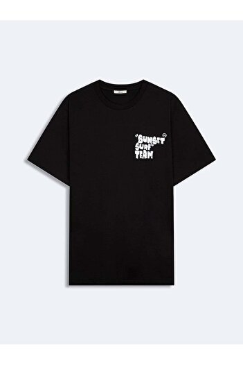 Ltb Yatofo Men's Short Sleeve Crew Neck Slogan Printed T-Shirt 1225842886089