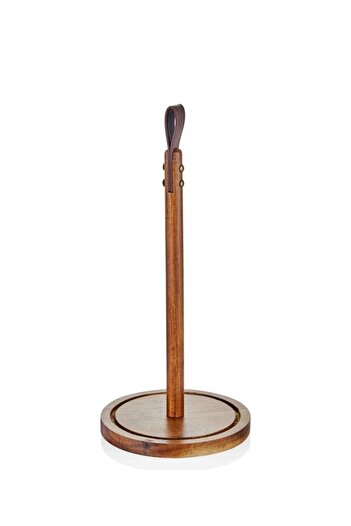 The Mia Ntr0007 Natura Acacia Paper Towel Holder 15X33 cm