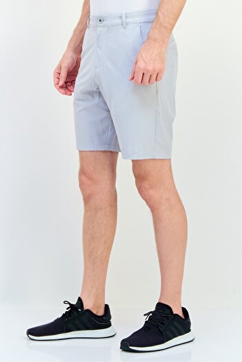 Puma Men Sportswear Fit 9 Inseam Golf Shorts, Grey