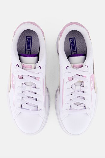 Puma Women Mayze Crashed Lace Up Outdoor Shoes, White