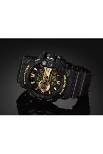 G-SHOCK Men's Analog-Digital Gold Dial Watch - GA-400GB-1A9