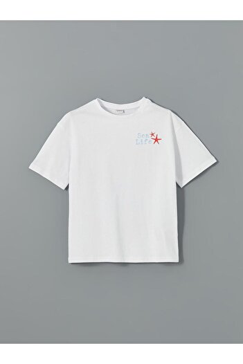 LC Waikiki Crew Neck Girl's T-Shirt (S5)