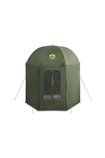 DELPHİN Umbrelă/adăpost Delphin Thunder Fullwall cu perete lateral, 250 cm, geantă de transport, cuie și frânghii de fixare