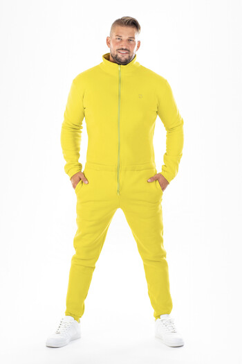 dendy Men's long tracksuit overalls Lime 263/XXL