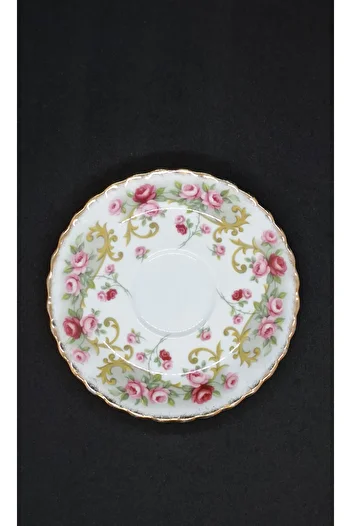 Royal Albert Sheraton Series Rosemary Bone China England Antique Porcelain Coffee Cup Saucer 12cm