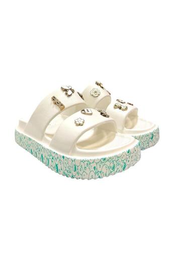 Estiva Akınalbella Accessory Daily Double Striped Slippers