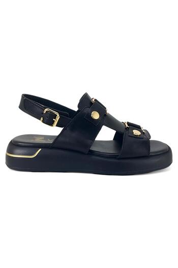 Venüs 25440007 25Ys Women's Daily Sandals Black