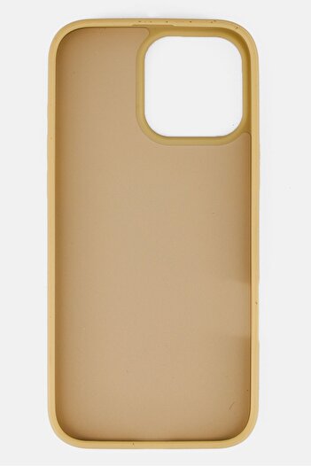 Guess iPhone 16 Pro Max Gold Plated Logo Silicone Case, Gold