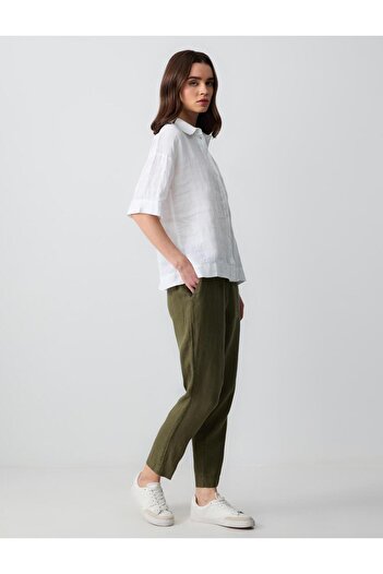 Jimmy Key Regular Fit Khaki Trousers