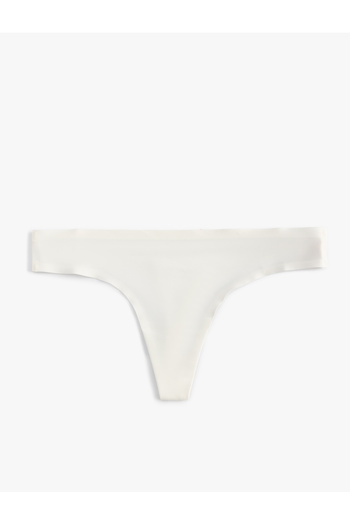 Koton Wrap the Body Lightweight Fabric Laser Cutting Seam Trace Invisible String Panties