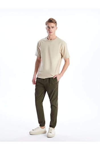 LC Waikiki Xside Khaki Slim Fit Gabardine Men's Jogger Pants