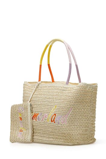 Butigo Hasir Nakis Plj 5Fx Sand Women's Beach Bag