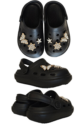 Famele's Cross 755 Anatomical Stone Eva Beach Sea Daily Girl's Slippers