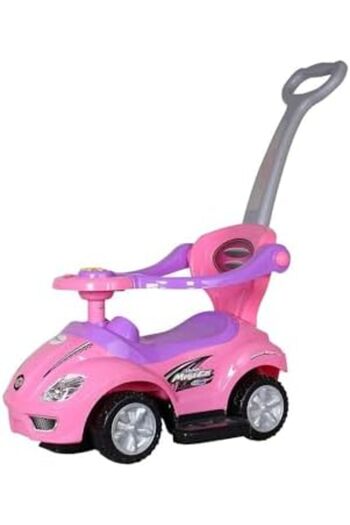 ALBADER 3-In-1 Push Car - Push Toddler Ride on Car, Toy Baby Stroller Walker | Safe Ride-On Toy