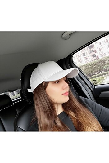 KIELLA Unisex White Color Adjustable Hat