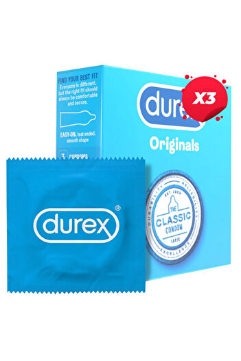Durex X3 - DUREX CONDOM 3PCS/SET ORIGINAL