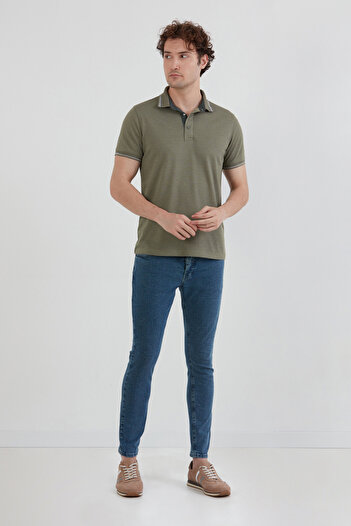 Fulla Moda Zippered Straight Jean Trousers