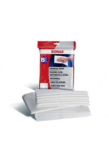 Sonax Napkin Polish Sonax Polishing Cloth, 15 pcs