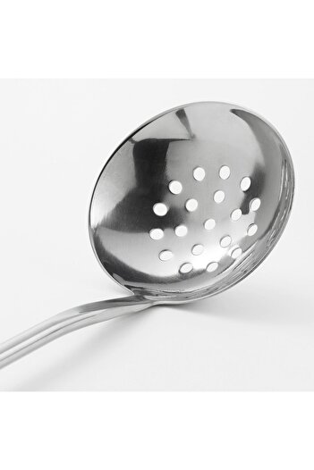 IKEA Vardagen Colander, Stainless Steel-Beech, 32 cm