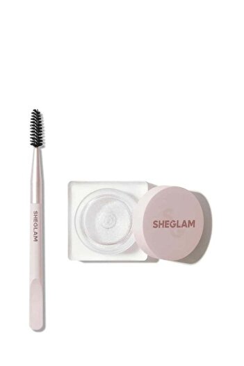 SHEGLAM Set Me Up Eyebrow Hold Gel, Long-Lasting, Waterproof And Extreme Hold Wax Crystal Clear