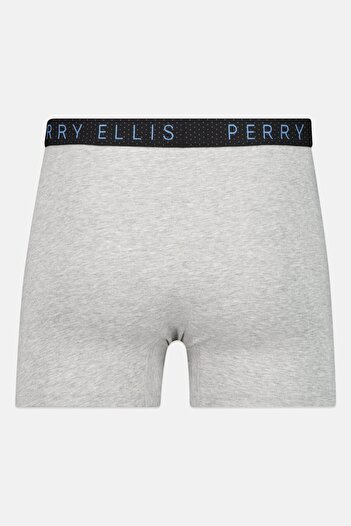 Perry Ellis Men 3 Pieces Brand Logo Boxer, Multicolor