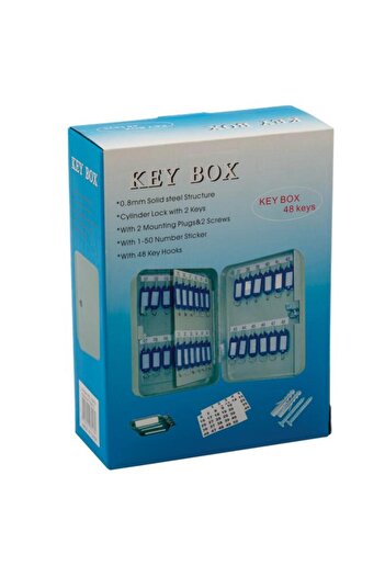 Generic باب قابل للقفل من HONEY BEE مطلي بمسحوق متين مع 48 خطافًا قويًا وصندوق مفاتيح باللون الأخضر