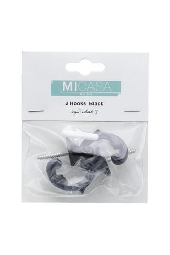 Generic Micasa 2-Piece Hooks Black