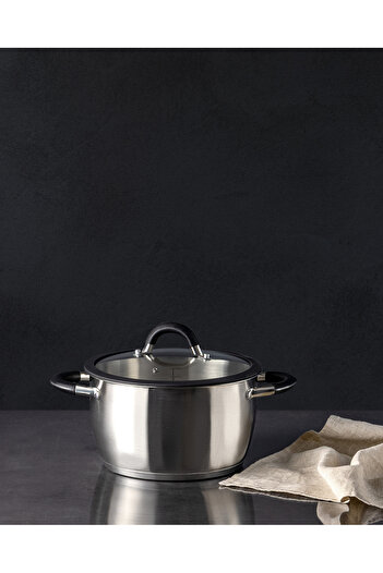 Madame Coco Colin Deep Pot - Steel - 22 cm