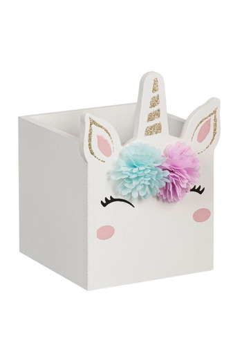 OEM Decorative Wooden Box Unicorn 10x10x14 cm