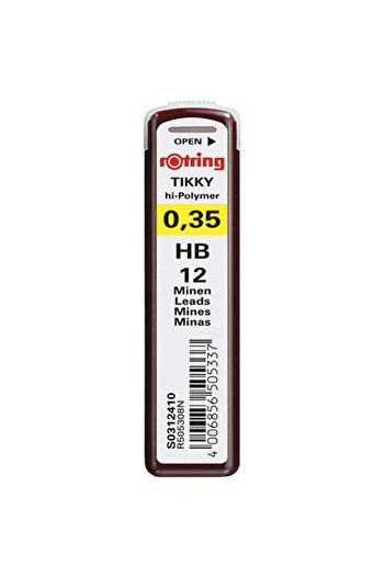 Rotring Hi-Polymer 0.3mm Hb Min (Tip) / S0312410