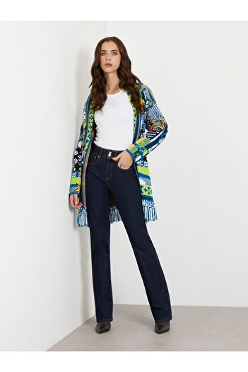 Guess Kadın Heidi Multi-color Kemerli Hırka