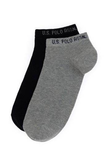U.S. Polo Assn. Men's 2-Piece Booties Socks 50311360-Vr046