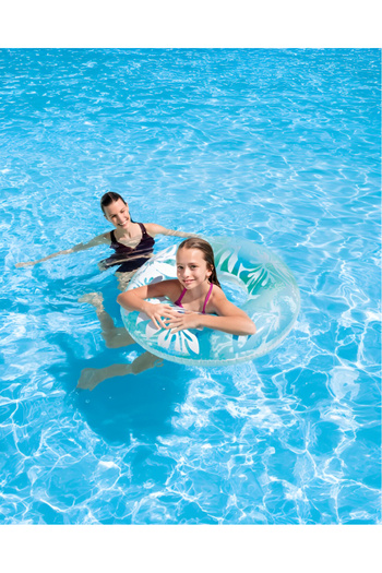 Intex Clear Tropical Color Inflatable Pool Swim Tubes (36 in in diameter)