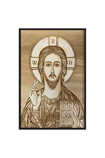 OEM Icon of the Savior Pantocrator 30 cm