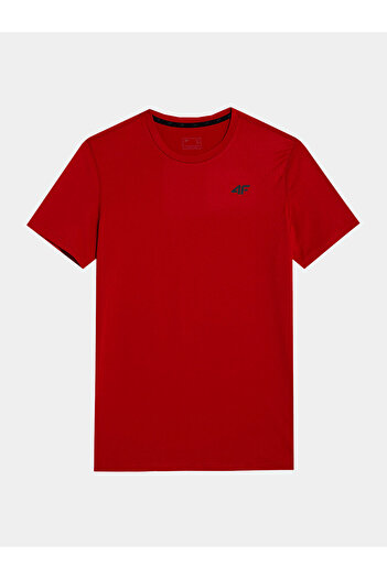 4F Men's T-Shirt 4FWSS24TFTSM598 Red